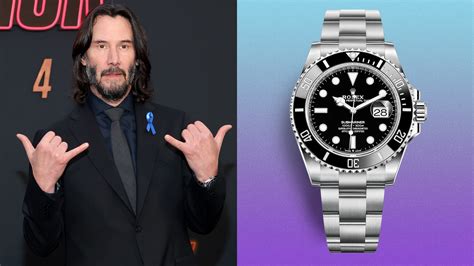 rolex submariner keanu reeves